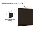 Ver imagem 3 de Painel de Cama 160cm Luna Suede Café - Lucadi Home