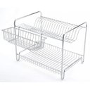 Ver imagem 2 de Escorredor de Louças Duplo com Suporte para Talheres Aço Nobilitá Future