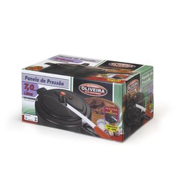 Panela de Pressão 7 Litros Antiaderente - Alumínio Oliveira - 3