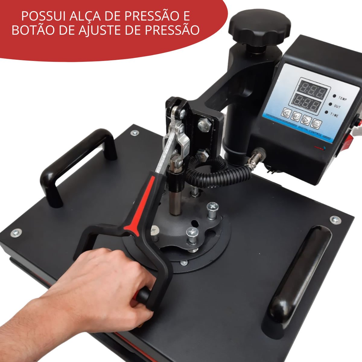 Prensa Térmica Sublimação 8 em 1 Maquina de Estampar Camisetas Canecas ...
