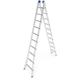 Escada de Alumínio Mor Extensiva, 20 Degraus - 5206 - 1