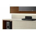 Ver imagem 5 de Rack com Painel Horizon 180cm com Led Off White com Natural - Móveisaqui