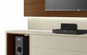 Ver imagem 5 de Rack com Painel Horizon 180cm com Led Off White com Natural - Móveisaqui