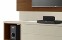 Ver imagem 4 de Rack com Painel Horizon 220cm Off White com Natural - Móveisaqui