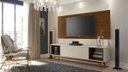 Ver imagem 2 de Rack com Painel Horizon 220cm Off White com Natural - Móveisaqui