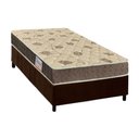 Ver imagem 1 de Cama Box Solteiro: Colchão Anatômico Orthoflex D33/ep Matera + Base Crc Suede Brown(88x188)