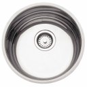 Ver imagem 1 de Cuba de Embutir para Cozinha Tramontina Redonda 30 BS Válvula de 3.1/2