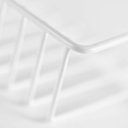 Ver imagem 5 de Suporte Multiuso para Banheiro e Lavanderia, Duplo, Branco, Aramado