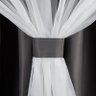 Cortina Blackout Tecido com Voial Sala Quarto Solaris 3.00m X 2.50m:chumbo - 4