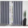 Cortina Blackout Tecido com Voial Sala Quarto Solaris 3.00m X 2.50m:chumbo - 2