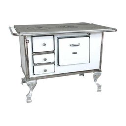 Fogão a Lenha Maestro Plus Nº 1 Chaminé a Esquerda, Branco - 2