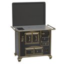 Ver imagem 1 de FOGAO A LENHA N 2 GAB IMPERADOR PRETO COM TAMPA SE