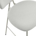 Ver imagem 7 de Kit 2 Banquetas Cadeira Balcão Extremo Conforto Tecido Pilar Rivatti