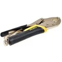 Ver mais imagens de Alicate de Pressão 10" Boca Mordente Curvo Cabo Emborrachado | Fertak