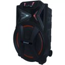Ver imagem 4 de Caixa Som Amplificada Portátil Bluetooth 500W Rms Mp3 Fm USB LED Bateria Tws Aca 501 New x