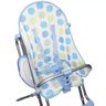 Cadeirão de Alimentação Bebê Cadeira Refeição Portátil Infantil Azul com Cinto Importway BW- - 5