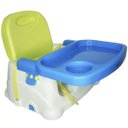 Ver imagem 3 de Cadeirinha Cadeira Alimentação Refeição Bebê Portátil Infantil Booster Importway BW-055 Azul