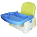 Ver imagem 4 de Cadeirinha Cadeira Alimentação Refeição Bebê Portátil Infantil Booster Importway BW-055 Azul