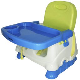 Cadeirinha Cadeira Alimentação Refeição Bebê Portátil Infantil Booster Importway BW-055 Azul - 1