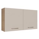 Ver imagem 1 de Armário Aéreo 120 Cm 2 Portas Rustic/crema Agata Madesa