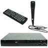 Aparelho Dvd Player RCA 2.0 Canais USB Mp3 Cd Ripping Karaoke + Microfone Knup Preto Kp-D103 Bivolt - 1