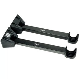 Kit 4 Suporte Bicicleta de Parede Bike Horizontal Articulado Retrátil Dobrável Atrio BI100 Preto - 2