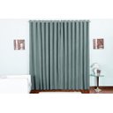 Ver imagem 3 de Cortina Para Janela Hotel Moderna Clean Luxo 3,00 X 2,80 Metros Tecido Oxford Para Varao Normal -