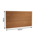 Ver imagem 4 de Escrivaninha Mesa para Escritório 2 Gavetas 6 Nichos 205x49,5x90cm Linha Liga Modulado