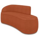 Ver imagem 2 de Sofá 3 Lugares para Sala 180cm Orgânico Wendi Boucle Terracota I01 - Mpozenato