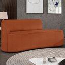 Ver imagem 1 de Sofá 3 Lugares para Sala 180cm Orgânico Wendi Boucle Terracota I01 - Mpozenato