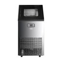 Ver imagem 1 de Máquina de Gelo Profissional Hq 45kg Turbo Ice Preta e Inox Hq-hqmgi45 220v
