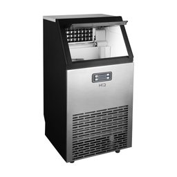 Máquina de Gelo Profissional Hq 45kg Turbo Ice Preta e Inox Hq-hqmgi45 220v - 2