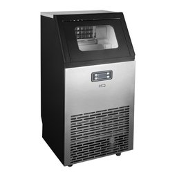 Máquina de Gelo Profissional Hq 45kg Turbo Ice Preta e Inox Hq-hqmgi45 220v - 3