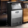 Máquina de Gelo Profissional Hq 45kg Turbo Ice Preta e Inox Hq-hqmgi45 220v - 5