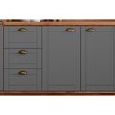 Ver imagem 7 de Cozinha Completa Bella 6 Peças (2aéreos+2balcões+2paneleiros) C6p55 Branco - Carraro