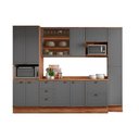 Ver imagem 4 de Cozinha Completa Bella 6 Peças (2aéreos+2balcões+2paneleiros) C6p55 Branco - Carraro