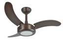 Ver imagem 1 de Ventilador de Teto Infinity Lux LED 3000K Marrom 3 Pás MDF Tabaco 110V 2008