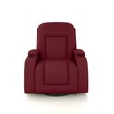 Ver imagem 2 de Poltrona do Papai Reclinável Giratória e Balanço Sala de Cinema Crihs com Massagem e Aquecimento PU Vermelho G23 - Gran Belo