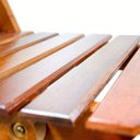 Ver imagem 6 de Jogo de Mesa Dobrável 70x70 Bar 4 Cadeiras Madeira Maciça - Mel