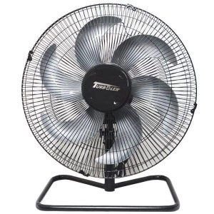 Ventilador Mesa Chão 50cm 220v 200w Industrial Turbo Turbão 6 Pás Vitalex Om50fp220 Preto