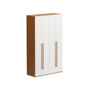 Ver imagem 3 de Guarda-Roupa 4 Portas 3 Gavetas Brasil Yescasa Freijo/Branco