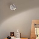 Ver imagem 5 de Luminaria Arandela 3 Tons Led Usb Bateria Recarregavel Parede Mesa Cabeceira Quarto Leitura Trabalho