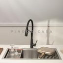 Ver mais imagens de Kit Cuba para Cozinha com Acessórios Jarauara e Torneira Misturador Extensível Duplo Comando I