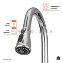 Ver imagem 6 de Kit Cuba para Cozinha com Acessórios Jarauara e Torneira Misturador Extensível Duplo Comando I