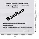 Ver imagem 5 de Jogo de Toalha Buettner Algodão Egípcio Nobre 5 Peças Aliance Branco