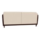Ver imagem 3 de Sofá 3 Lugares Modular Filipi 2,12m Sala Recepção Clínica Cor:suede Bege-corino Marrom