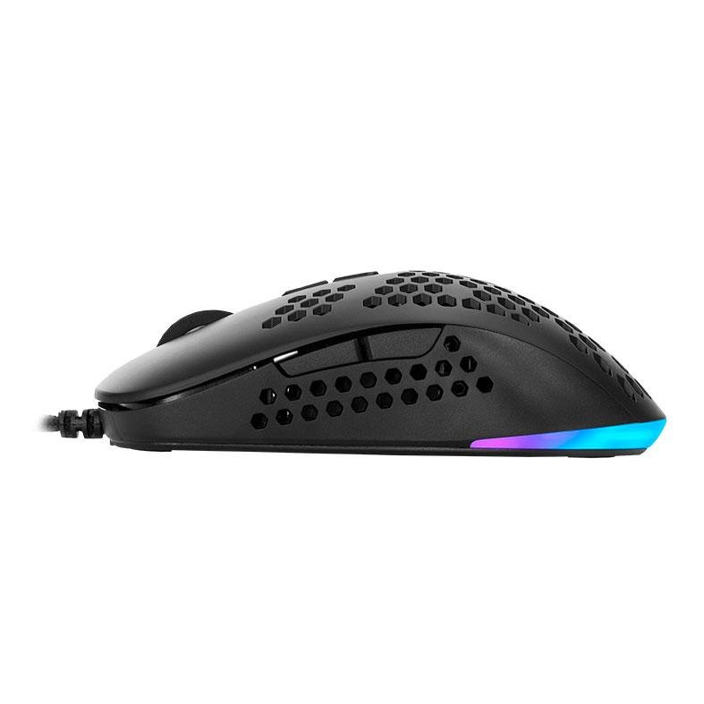 Mouse Gamer Mancer Crow, RGB, 12000DPI, 7 Botoes, Preto, MCR-CRW-RGB01 - 3