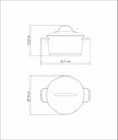 Ver imagem 5 de Caçarola Funda Tramontina Allegra em Aço Inox com Fundo Triplo 16 Cm 1,5 L Tramontina