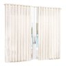 Cortinas Para Janela de Blindex Moderna Bonita 3,00 X 2,80 Metros Tecido Renda Com Voal ou Voil - 1