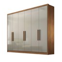 Ver imagem 3 de Guarda Roupa Marselha 6 Portas 6 Gavetas Clic Móveis